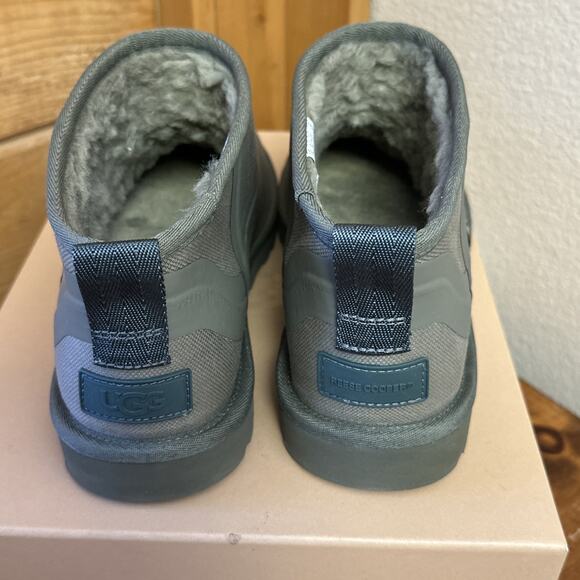 NIB UGG Reese Cooper Ultra Mini Men's 8 Unisex Waterproof Boot Shoe Wool Lining - Picture 6 of 14